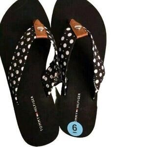 Tommy‎ Hilfiger Candis Flip Flops, 6M